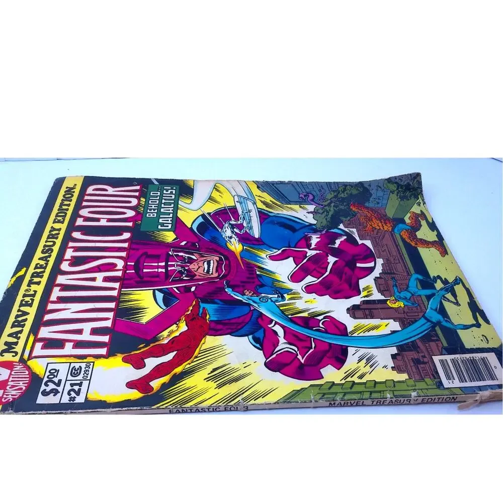 Vintage Marvel Treasury Editiion Fantastic Four #21 Behold Galactus READ
